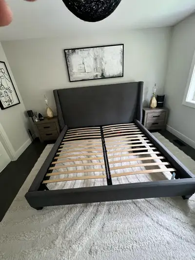 King size bed frame , View more