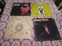 VINYL RECORDS * LPs * JOHNNY RIVERS * LINDA RONSTADT * 9 ALBUMS