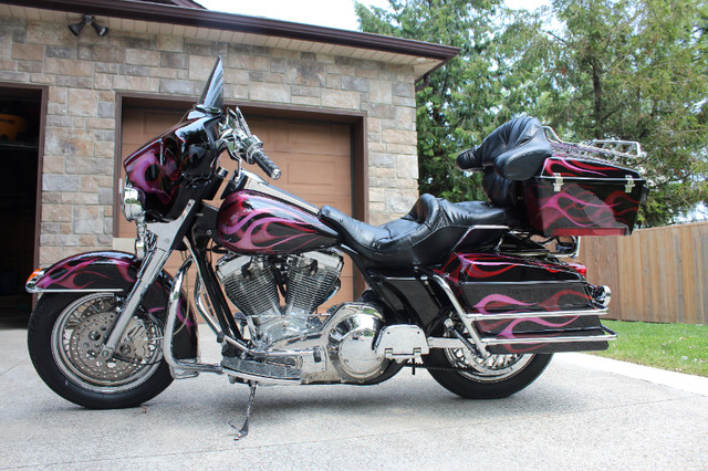 Custom Harley Davidson Electra Glide Motorcycle in Street, Cruisers & Choppers in Windsor Region - Image 4