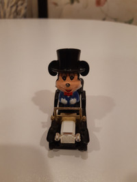 Vintage Disney's Mickey Mouse Diecast Car Toy on Wheels