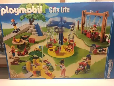 PLAYMOBIL CITY LIFE PLAYGROUND  $75  like new, View more