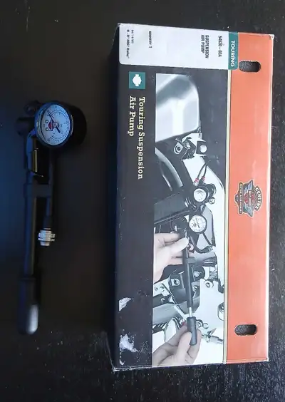 Air pump for shocks. Used but in good condition.