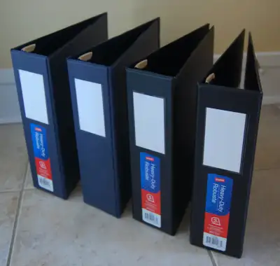 SOLD Staples Heavy-Duty Binders 3in, View more