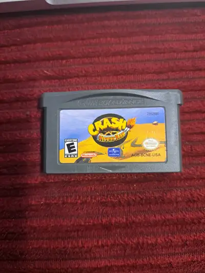 Nintendo GBA Crash Nitro Kart Video Game Cartridge, View more