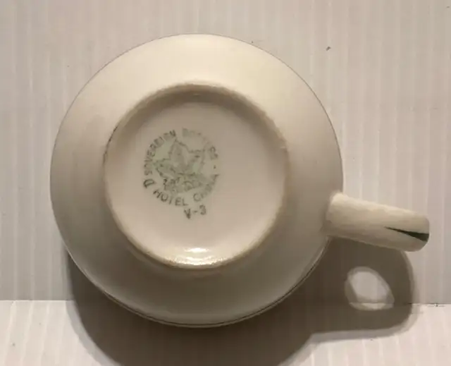 Restaurant Ware Sovereign Potters Double Green Stripe Cup in Arts & Collectibles in St. Catharines - Image 3