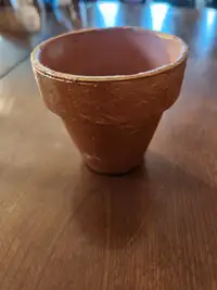 2" Small Clay Pots