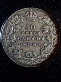 1998 Canadian 50cent strike error