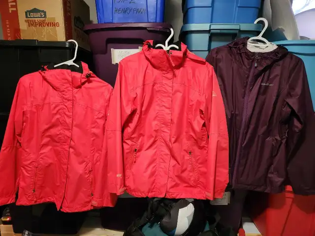 Women's rain jackets