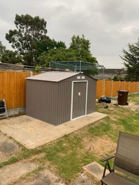 9.1’x6.4’x6.3’ Metal Garden Storage Shed w/ Foundation Markham / York Region Toronto (GTA) Preview