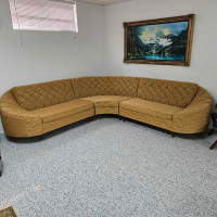 Vintage 1960's Mid-Century Sectional Sofa