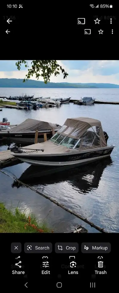 Buy now. Tarrifs going up! For sale is my used Smoker Craft fishing boat, perfect for weekend getawa...