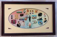 Professional Framed Print Famous People Places + Events L. Furs