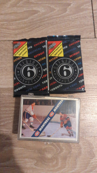 1992 Ultimate Original 6 hockey card set with un opened packs 