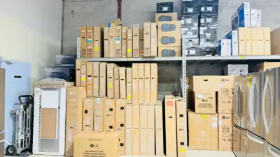 24" 50", 55", 65", 75" 4K Smart TV Clearance Sale Starting Price: $140 Condition: Brand New open box...
