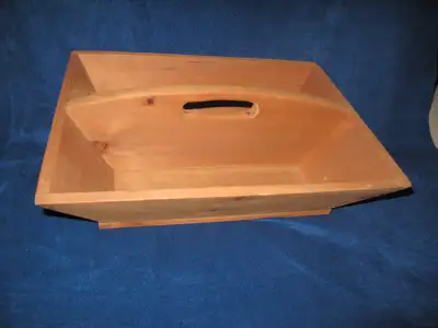 LARGE CUTLERY BOX,  KNIFE BOX - REPRO CUTLERY CADDY, View more