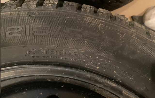 Premium Studded Winter Tires on Rims (Nokian brand - Like New) in Tires & Rims in Regina - Image 3