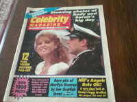 Celebrity Magazine July-Aug 1986 Royal Wedding Special