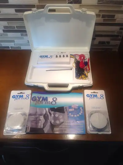GYM FORM 8 ELECTRONIC EXERCISER TONER MASSAGER, View more