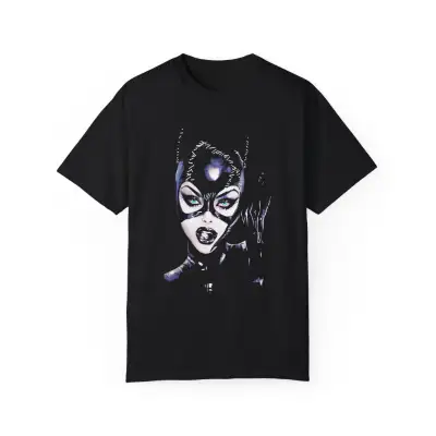 Catwoman - All sizes available 100% Cotton Direct-to-garment print - breathable Sweatshirts and Hood...