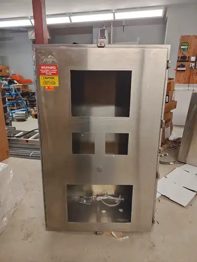 ELECTRICAL STAINLESS STEEL BOX - 49" Height, View more