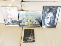 4 Hardcover Books -Above London, John Lennon, Date With London