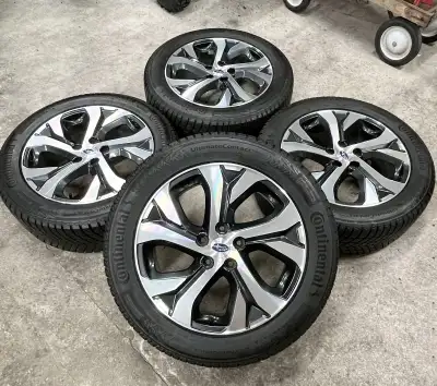 Set of like new wheels and tires from a Subaru Outback. Rims are Genuine Subaru, both were purchased...