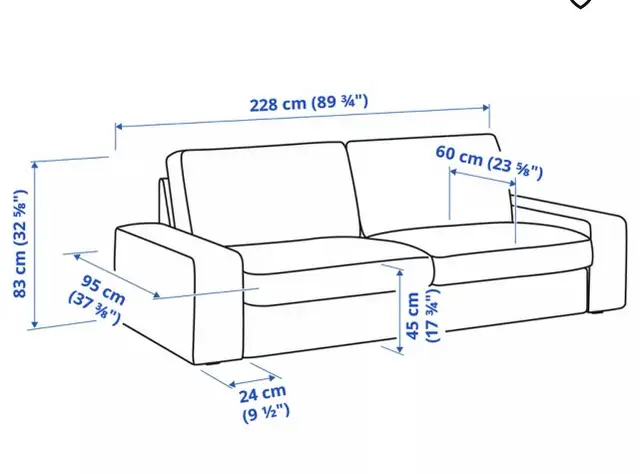 canapé, sofa  in Couches & Futons in Laval / North Shore - Image 3