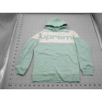 Supreme Blocked  Hoodie Ice Blue Size XL