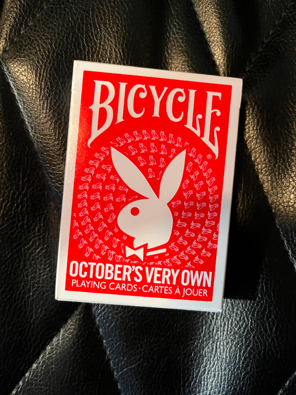 OVO x Playboy Bicycle playing cards - Opened - Like New in Arts & Collectibles in City of Toronto