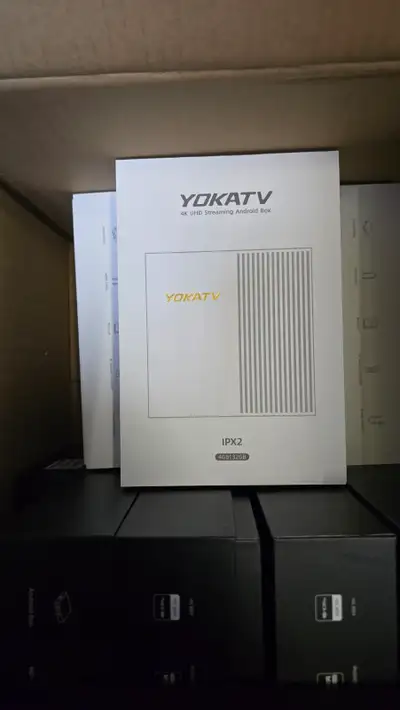 Brand New YOKA IPX2 - 4K Android 4GB RAM/32GB HD Set Top Box, View more