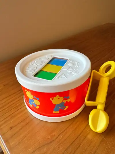 Vintage 1975 Fisher Price Xylo Drum - xylophone & drum with mall, View more