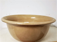 Large Clay Bowl 15 x 6 from St. Paul's Cornwall