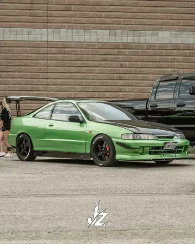 Engine Stock b18 bottom end Type r cams and cam gears VMS catch can Skunk2 4 bar VMS crank pulley Mo...