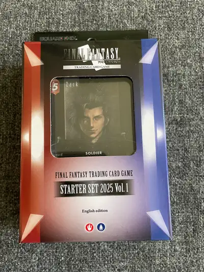 NEW! Final Fantasy Trading Card Game Starter Set 2025 Vol. 1, View more