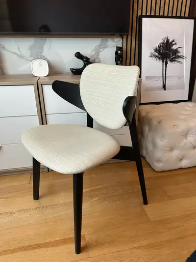 NOS IKEA VINTAGE 1999 WING BACK CHAIR DINING DESK SIDE, View more