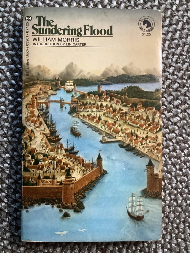 The Sundering Flood by William Morris 1973 Paperback