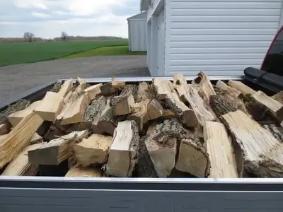 Firewood Seasoned Hardwood $140.00 A Face Cord Delivered, View more