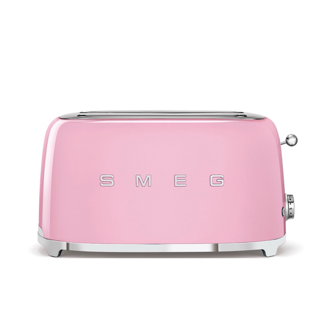 SMEG 4-SLICE TOASTER IN PASTEL PINK - BRAND NEW IN BOX in Toasters & Toaster Ovens in City of Toronto