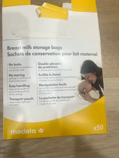 Breast milk storage bag, View more