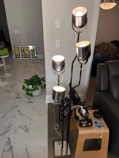 Goffredo Reggiani Italian Sculptural Floor Lamp, View more