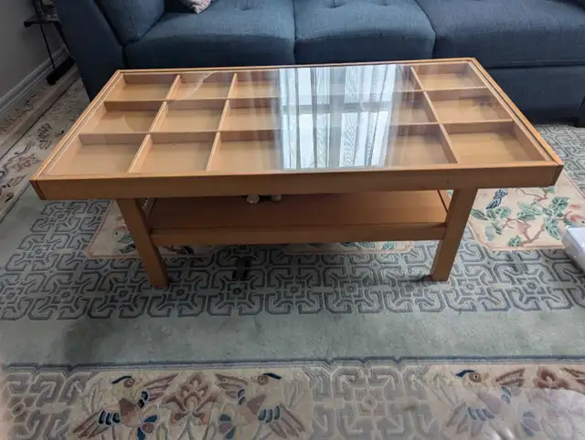 Classic IKEA divider coffee table.  in Coffee Tables in Truro - Image 2