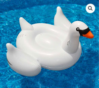 Giant Swan Ride-On Pool Float