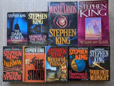 Stephen King novels, View more