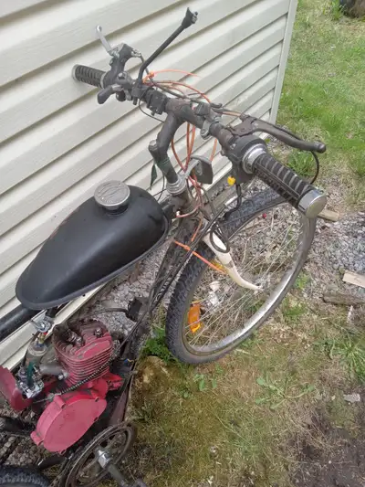 Bike with motor runs being sold as is