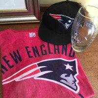 NFL New England Patriots Bundle TShirt, Ball Cap & Super Bowl 49