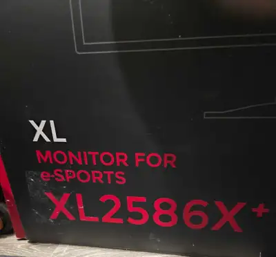 BenQ Zowie XL2586X+ gaming monitor. Retails $1429.98 plus tax., View more