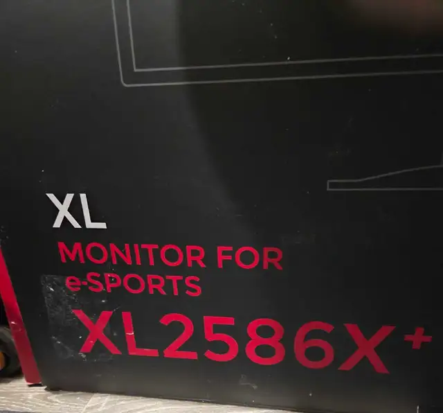 BenQ Zowie XL2586X+ gaming monitor. Retails $1429.98 plus tax. in Monitors in Cambridge - Image 2