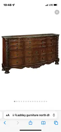 Beautiful North shore Ashley furniture dresser