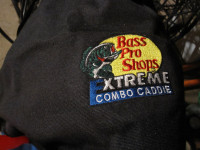 Bass Pro Extreme Combo Caddie for fishing pole storage .