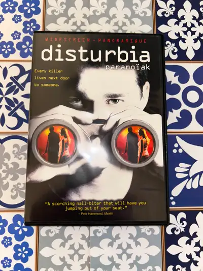Disturbia dvd film movie cd tv tele ps4 xbox ps5, View more